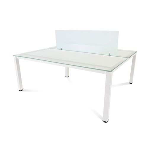 Panel Divisor 40 x 136 Melamina Blanco (Mesa Individual Melamina)