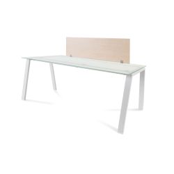 Panel Divisor 40 x 136 Melamina Blanco (Mesa Individual Melamina)