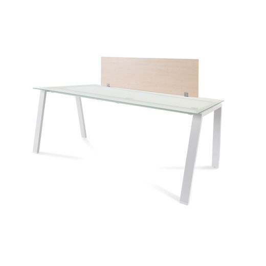 Panel Divisor 40 x 136 Melamina Blanco (Mesa Individual Melamina)