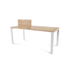 Panel Divisor 40 x 136 Melamina Blanco (Mesa Individual Melamina)