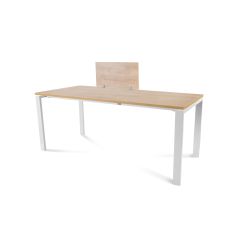 Panel Divisor 40 x 136 Melamina Blanco (Mesa Individual Melamina)