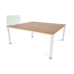 Panel Divisor 40 x 136 Melamina Blanco (Mesa Individual Melamina)