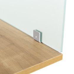 Panel Divisor 40 x 136 Melamina Blanco (Mesa Individual Melamina)