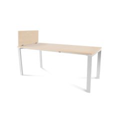 Panel Divisor 40 x 136 Melamina Blanco (Mesa Individual Melamina)