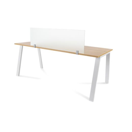 Panel Divisor 40 x 136 Melamina Blanco (Mesa Individual Melamina)