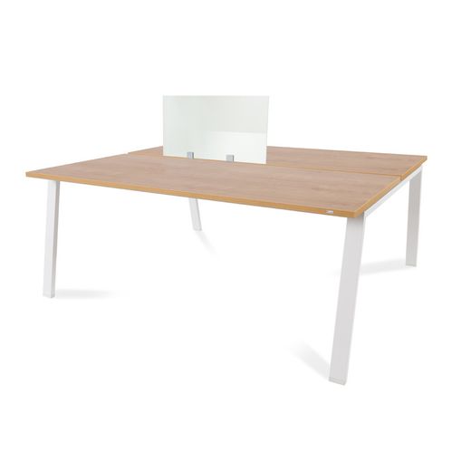 Panel Divisor 40 x 136 Melamina Blanco (Mesa Individual Melamina)