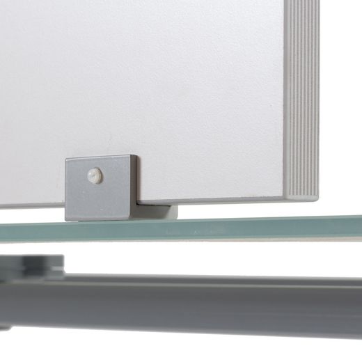 Panel Divisor 40 x 136 Melamina Gris (Mesa Individual Melamina)