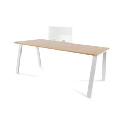 Panel Divisor 40 x 136 Melamina Gris (Mesa Individual Melamina)