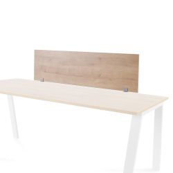 Panel Divisor 40 x 136 Melamina Roble ( para Mesa Individual)