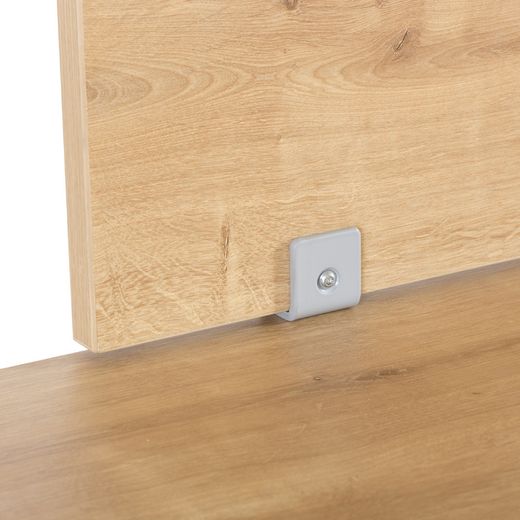 Panel Divisor 40 x 136 Melamina Roble ( para Mesa Individual)