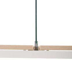 Panel Divisor 45 x 136 Melamina Roble (Mesa Doble)