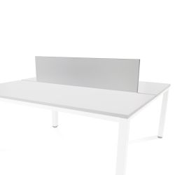 Panel Divisor 45X136 Melamina Gris (Mesa Doble)