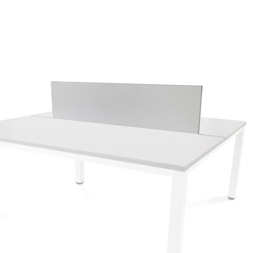 Panel Divisor 45X136 Melamina Gris (Mesa Doble)