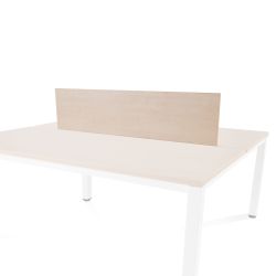Panel Divisor 45X136 Melamina Haya (Mesa Doble)