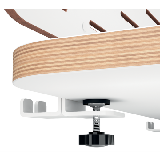 Panel organizador de escritorio con soporte para ordenador portátil Leitz Ergo, 80x25 cm