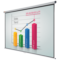 Pantalla NOBO 16:10 mural 2400 X 1600 mm mate