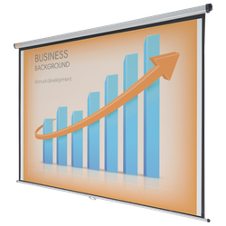 Pantalla NOBO 16:10 mural 2400 X 1600 mm mate