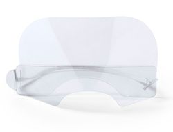 Pantalla protectora buconasal leiban con protector para barbilla material pet 17x8,5 cm