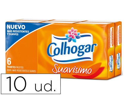 Pañuelo de Papel Colhogar Paquete de 9 Unidades