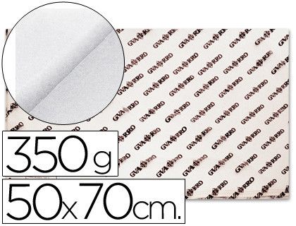 Papel Acuarela 50X70 De 350 Gr -Grano Grueso