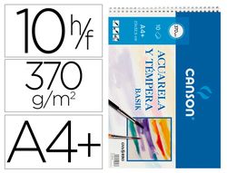 Papel acuarela Gvarro basik Álbum 230x325 mm 10 hojas