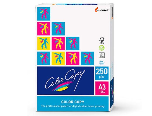 Papel blanco A3 250 gr. 125 h.Copy