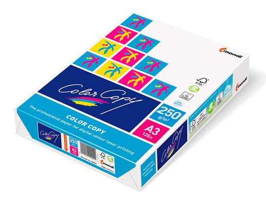 Papel blanco A3 250 gr. 125 h.Copy