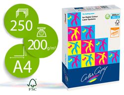 Papel blanco A4 200 gr. 250 h. Color Copy