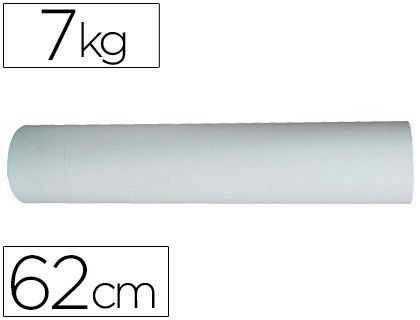 Papel Blanco Bobina de 62 cm 7 Kg