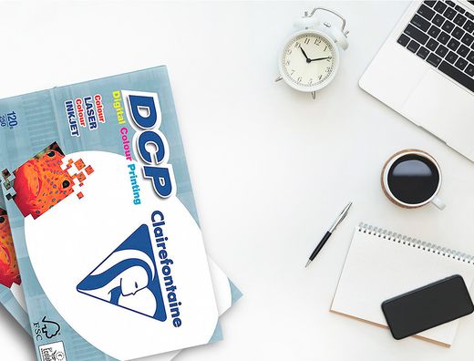 Papel blanco Clairefontaine DCP A4 160 gr.
