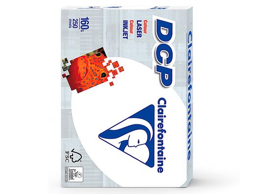 Papel blanco Clairefontaine DCP A4 160 gr.
