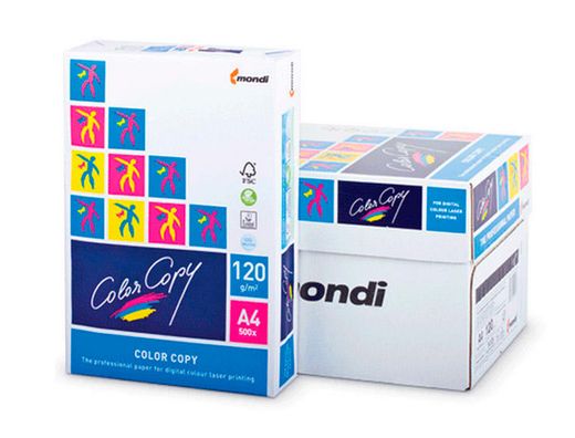 Papel blanco Color Copy A4 120 gr. (250 hojas)