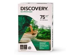 Papel blanco multifunción Discovery A4 de 75 gr. (500 hojas)