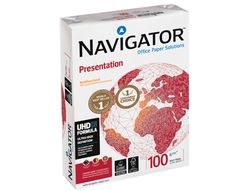 Papel blanco multifunción Navigator A4 de 100 gr. (500 hojas)