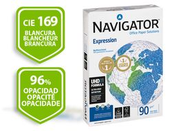 Papel blanco multifunción Navigator Expression A4 de 90 gr (500 hojas)