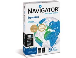 Papel blanco multifunción Navigator Expression A4 de 90 gr (500 hojas)