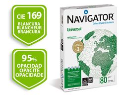 Papel blanco multifunción Navigator Universal A3 de 80 gr (500 hojas)