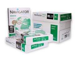 Papel blanco Navigator Universal DIN A4 80 gr. (paquete 500 hojas)