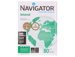 Papel blanco Navigator Universal DIN A4 80 gr. (paquete 500 hojas)