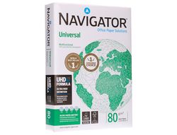 Papel blanco Navigator Universal DIN A4 80 gr. (paquete 500 hojas)