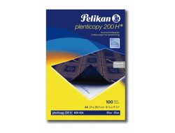 Papel Carbon Pelikan Azul Tamaño A-4 -Caja de 100 Unidades