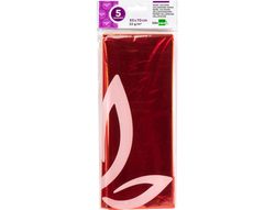 Papel Celofan Liderpapel 50X70 cm 22G/M2 Bolsa de 5 Hojas Naranja