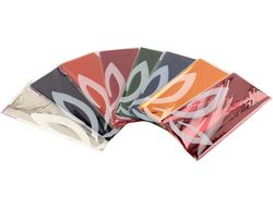 Papel Celofan Liderpapel 50X70 Expositor 56 Bolsas de 5 Hojas 8 Colores Surtidos