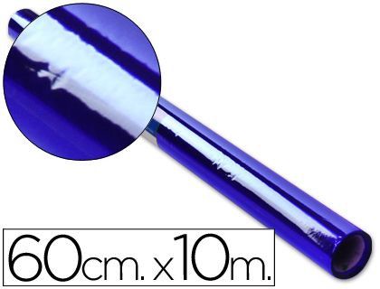 Papel Celofan Liderpapel Rollo Azul -0,60 X 10 Mt