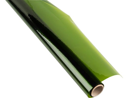 Papel Celofan Liderpapel Rollo Verde -0,60 X 10 Mt