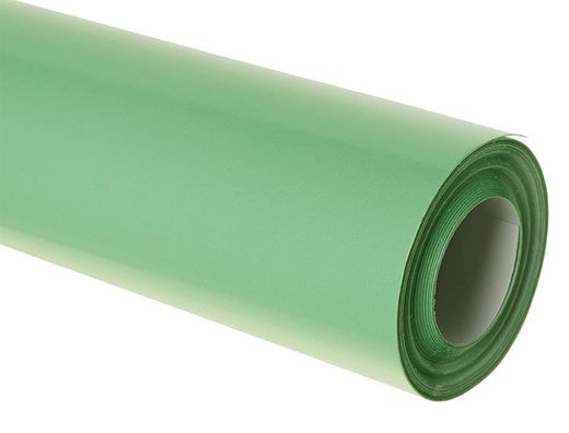 Papel Charol Rollo Verde Palido 25 Hojas de 50X65 Cm