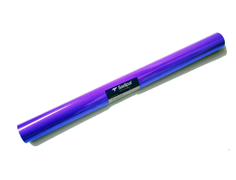 Papel charol Sadipal trepado de 50x65 cm. color azul