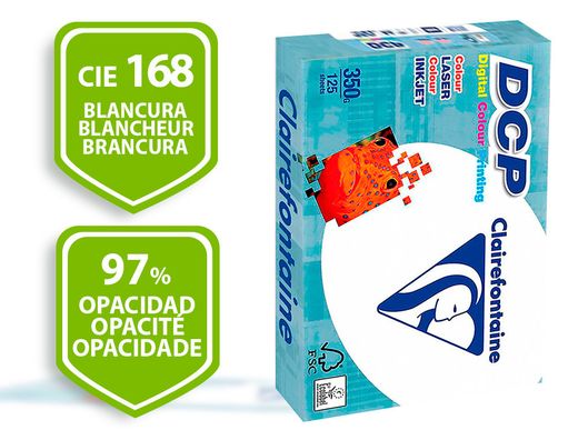 Papel Clairefontaine A4 de 125 hojas 350 gr