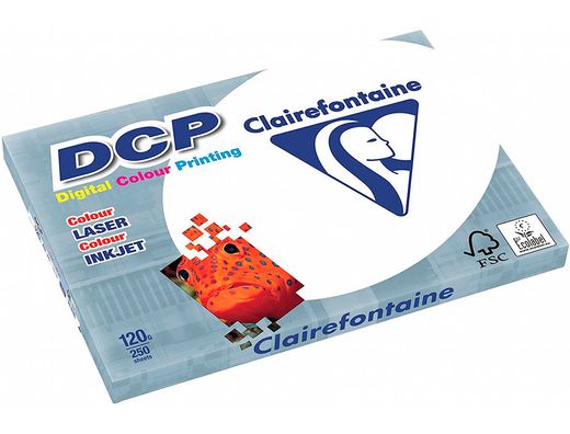Papel Clairefontaine DCP A3 de 120 gr. (250 hojas)