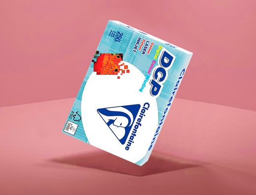 Papel Clairefontaine DCP A4 250 gr.(125 hojas)
